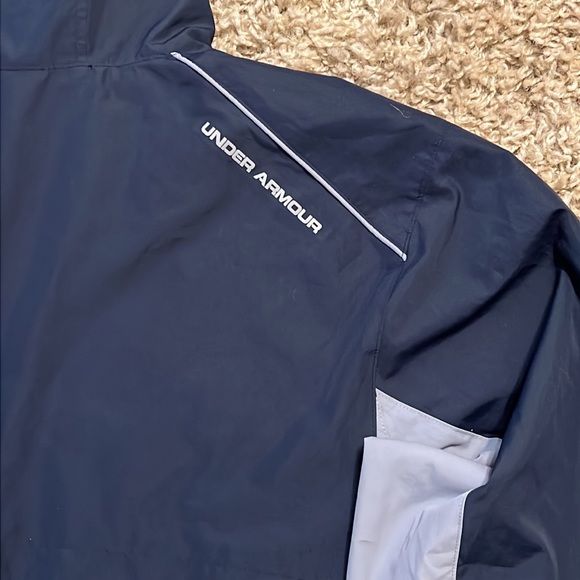 UNDER ARMOUR Storm Georgia Tech Full Zip Long Sleeve Hooded Men’s Jacket XL - Picture 8 of 13